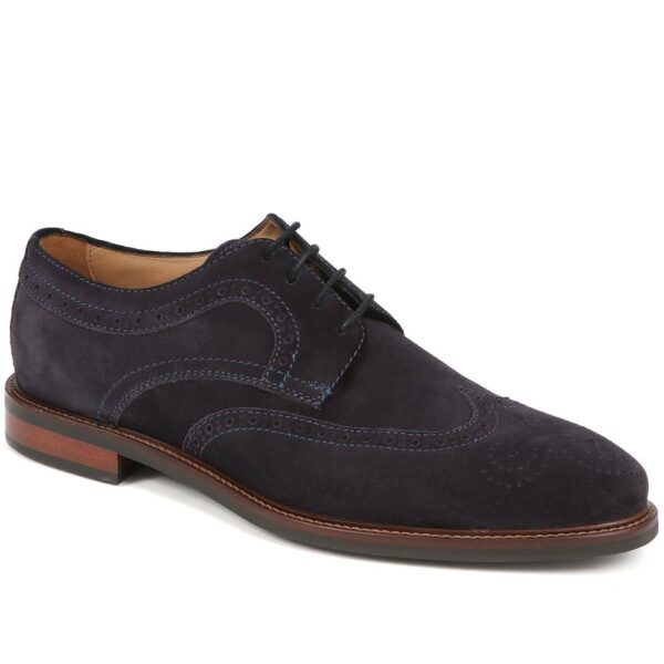 Longwood Suede Derby Brogues - LONGWOOD / 320 482