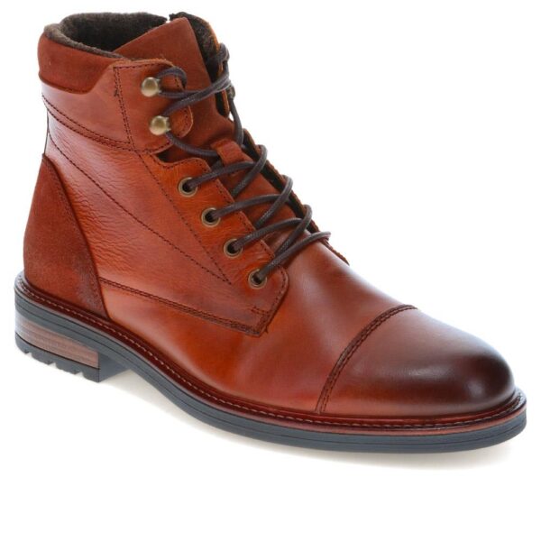 Dusseldorf Leather Lace-Up Boots - DUSSELDORF / 323 686