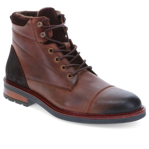 Dusseldorf Leather Lace-Up Boots - DUSSELDORF / 323 686