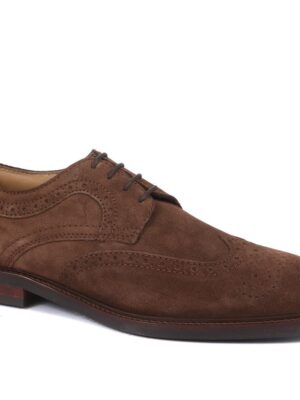 Longwood Suede Derby Brogues - LONGWOOD / 320 482